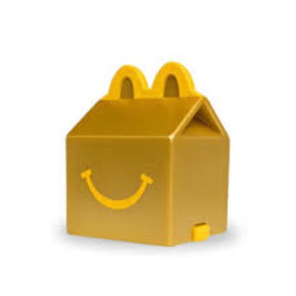 McDonald's Lil McDonald's Golden Happy Meal Box 2025 Collectible